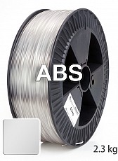 ABS 3D Filament 2,85 mm, 2.300 g Klar / Transparent