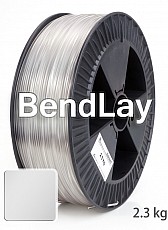 BendLay Filament 1,75 mm, 2.300 g, Glasklar / Transparent