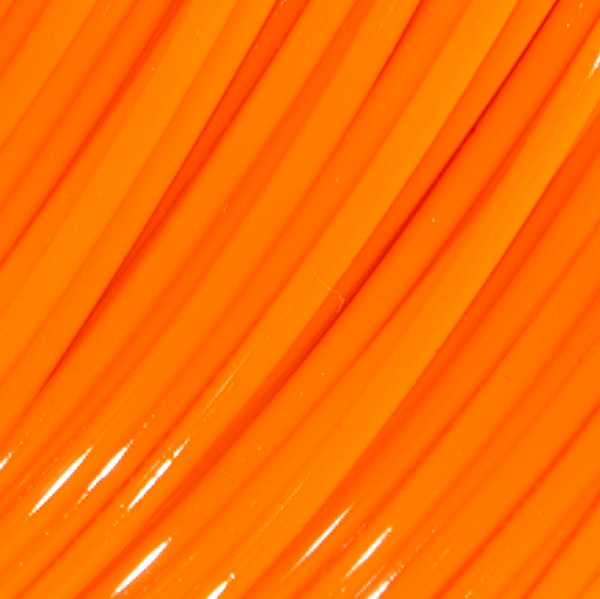 PLA 3D Filament 1.75 mm, 2.300 g, Leucht-Orange