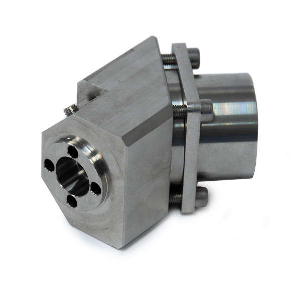 Winkelkopf für MAK+MAX 18+25 Extruder