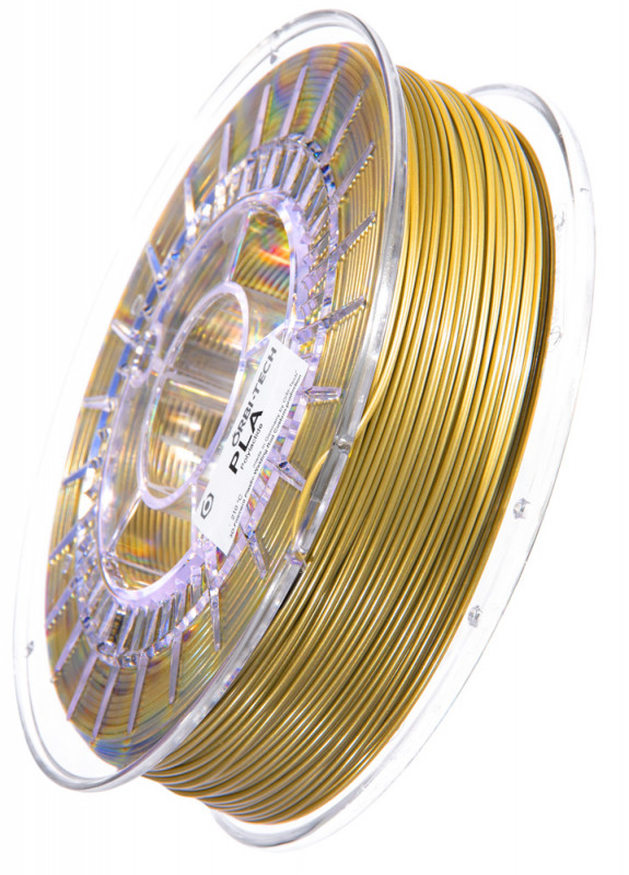 PLA 3D Filament 1.75 mm, 750 g, Gold
