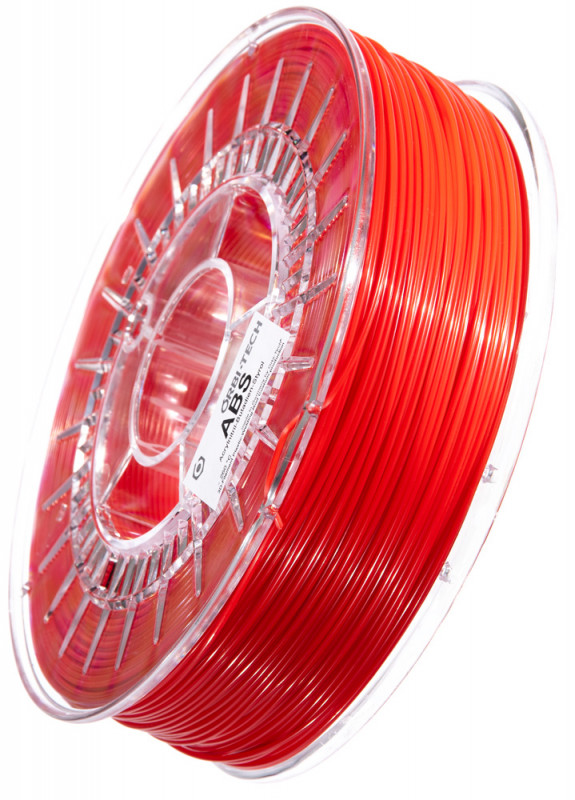 ABS 3D Filament 1,75 mm, 750 g Rot
