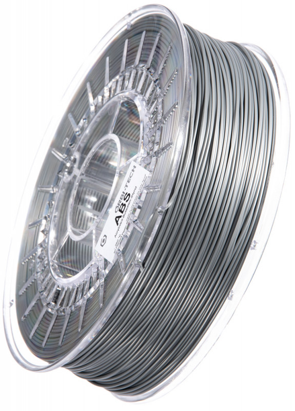 ABS 3D Filament 1,75 mm, 750 g Silber