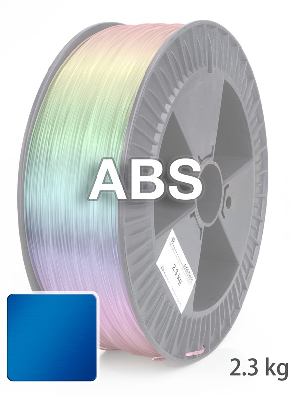 ABS 3D Filament 1,75 mm, 2.300 g Blau