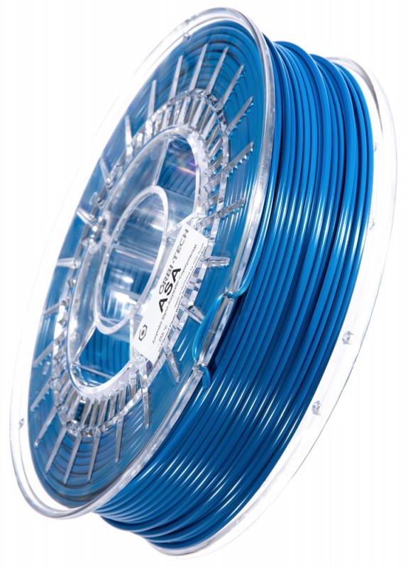 ASA 3D Filament, 2,85 mm, 750 g auf Spule, Blau