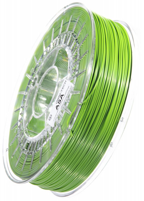 ASA 3D Filament, 1,75 mm, 750 g auf Spule, Grün