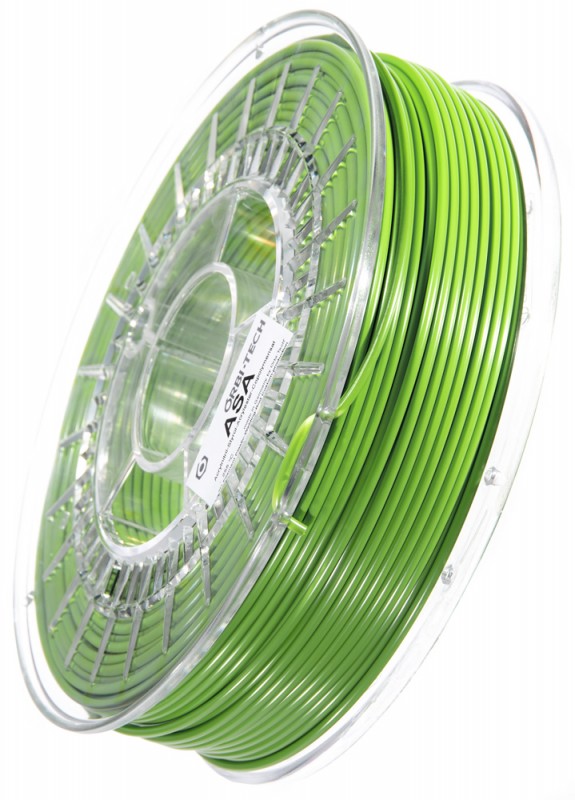 ASA 3D Filament, 2,85 mm, 750 g auf Spule, Grün