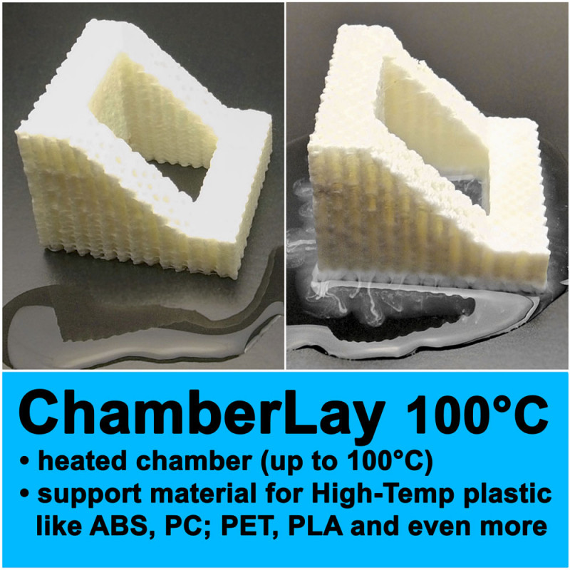 ChamberLay 100°C 3D Stütz Filament, 250 g, 1,75 mm