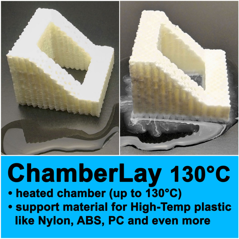 ChamberLay 130°C 3D Stütz Filament, 250 g, 1,75 mm