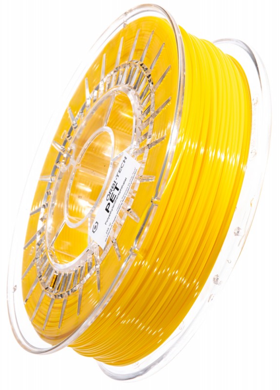 PET 3D Filament 1.75 mm, 750 g, Yellow