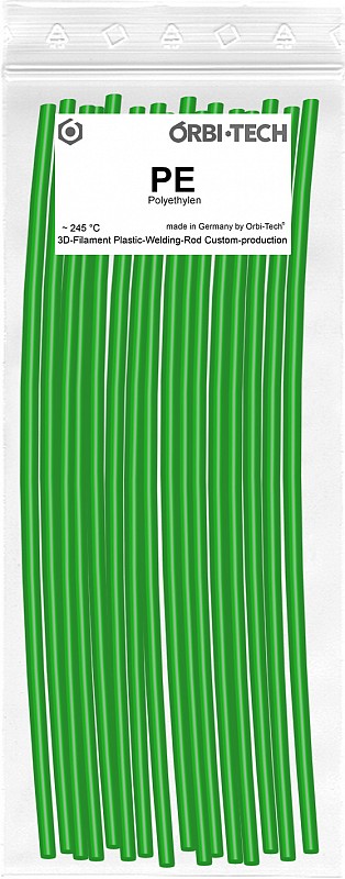 PE Repair-Sticks (25 Sticks at 20 cm) May-Green