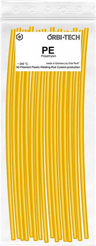 PE Repair-Sticks (25 Sticks at 20 cm) Rape Yellow