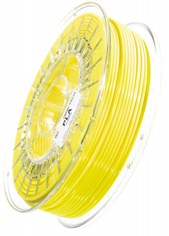 PLA Filament 2,85 mm, 750 g, Leucht-Gelb
