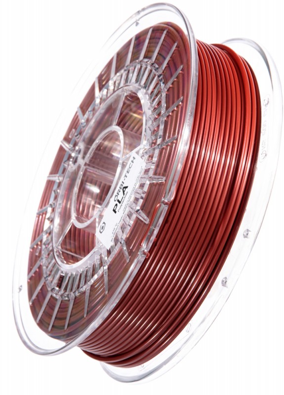 PLA Filament 2,85 mm, 750 g, Metallic-Rot