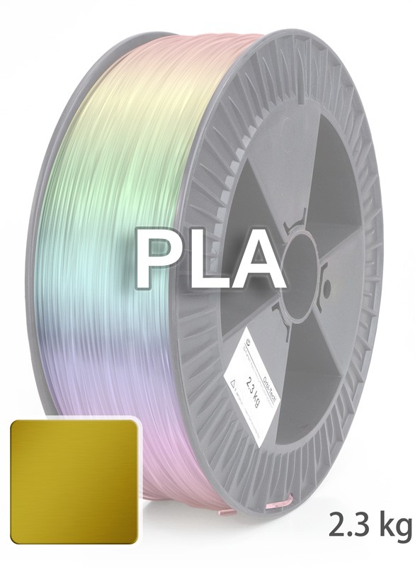 PLA 3D Filament 1.75 mm, 2,300 g, Bronze / Gold