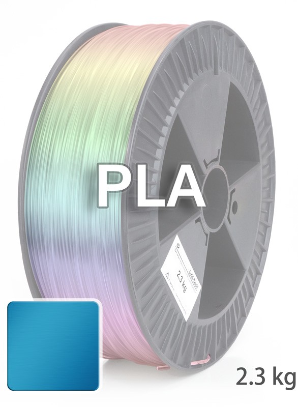 PLA 3D Filament 1.75 mm, 2.300 g, Metallic-Blau
