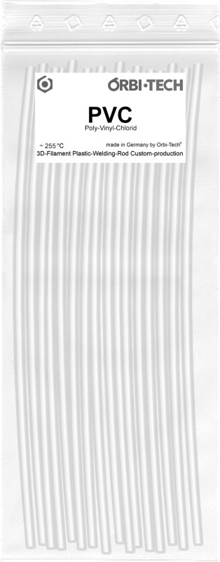 PVC Reparatur-Sticks (25 Sticks á 20 cm) Weiß