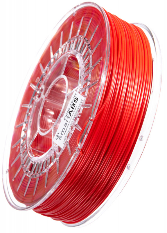 smartABS 3D Filament 1.75 mm, 750 g, Red