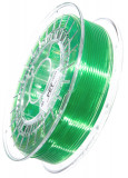 PET 3D Filament 2.85 mm, 750 g, Green-Transparent