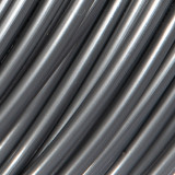 PLA Filament 2.85 mm, 2,300 g, Silver